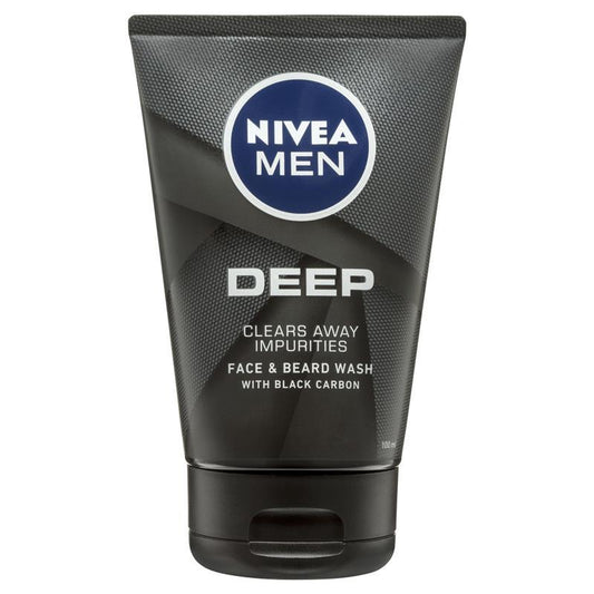 Nivea Men Deep Face Wash 100ml - Cutprice Online