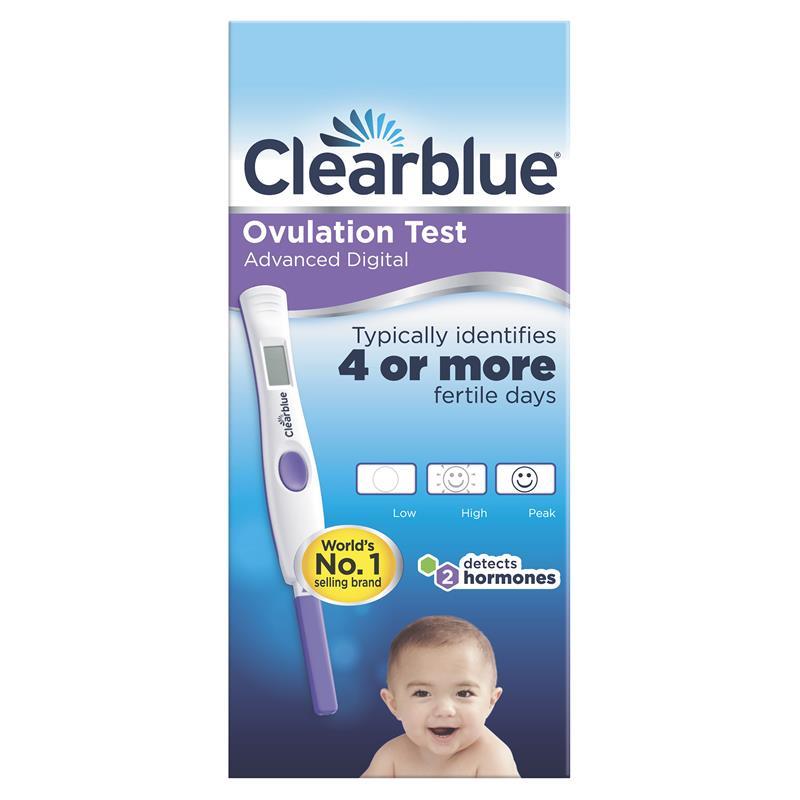 Clearblue Digital Ovulation Test Dual Hormone Indicator 10 Pack - Cutprice Online