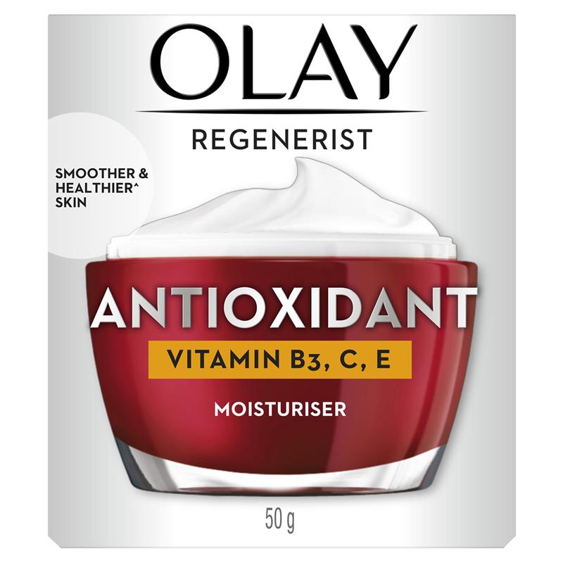 Olay Antioxidant Vitamin B3 C E Face Cream Moisturiser 50g - Cutprice Online