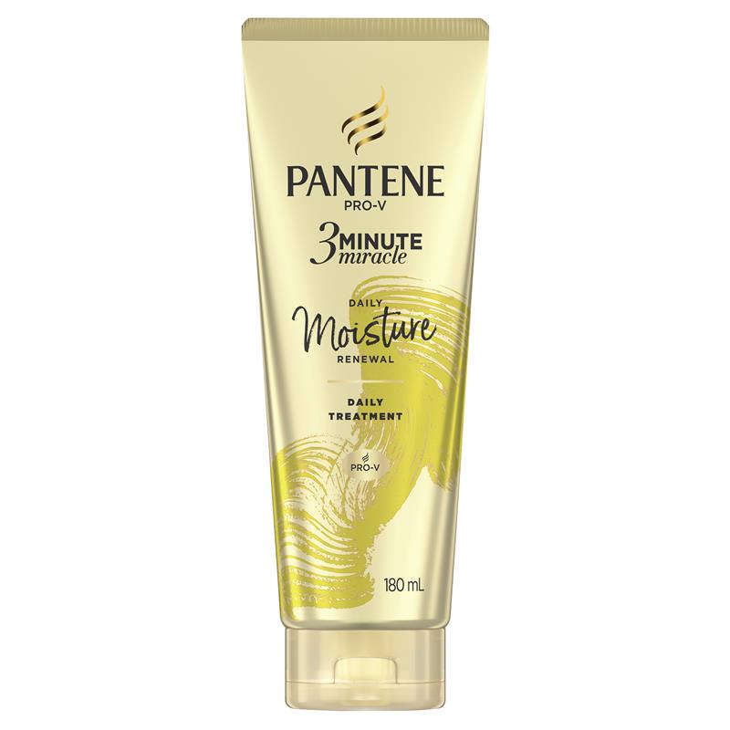 Pantene 3 Minute Miracle Daily Moisture Renewal Conditioner 180ml - Cutprice Online