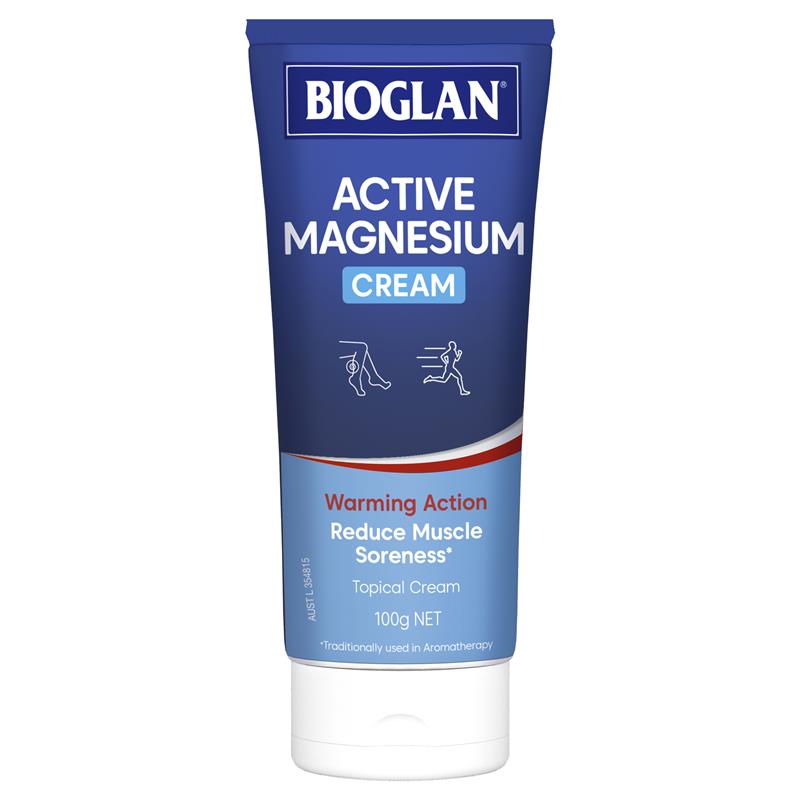 Bioglan Active Magnesium Cream 100g - Cutprice Online