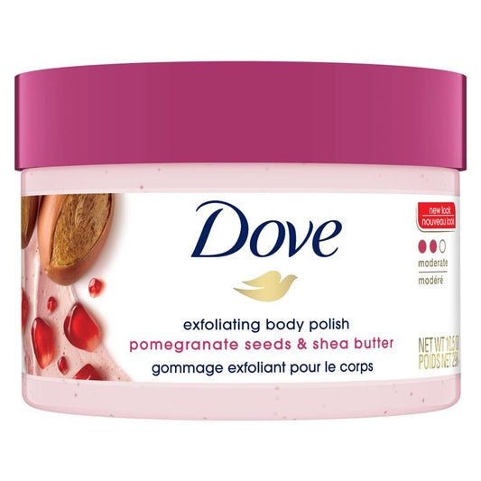 Dove Exfoliating Body Polish Pomegranate and Shea Butter 298g - Cutprice Online