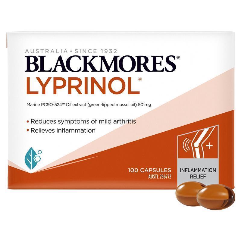 Blackmores Lyprinol Marine Value Pack 100 Capsules - Cutprice Online