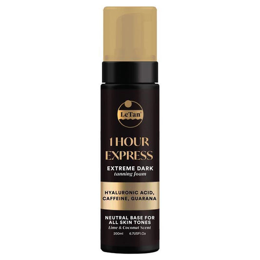 Letan 1 Hour Express Extreme Dark Tanning Foam 200ml