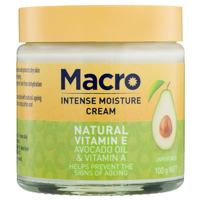 Macro Natural Vitamin E Cream 100g - Cutprice Online