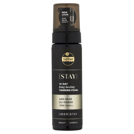 LE TAN UBER Stay Self Tanning Foam - Ash Base 200 mL - Cutprice Online