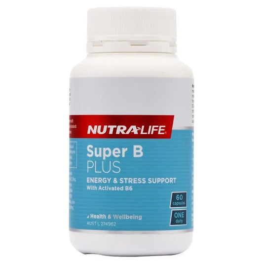 Nutra-Life Super B Plus 60 Capsules NUTRA-LIFE