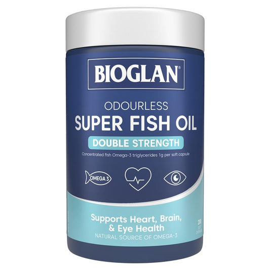 Bioglan Super Fish Oil 2000mg 200 Capsules - Cutprice Online