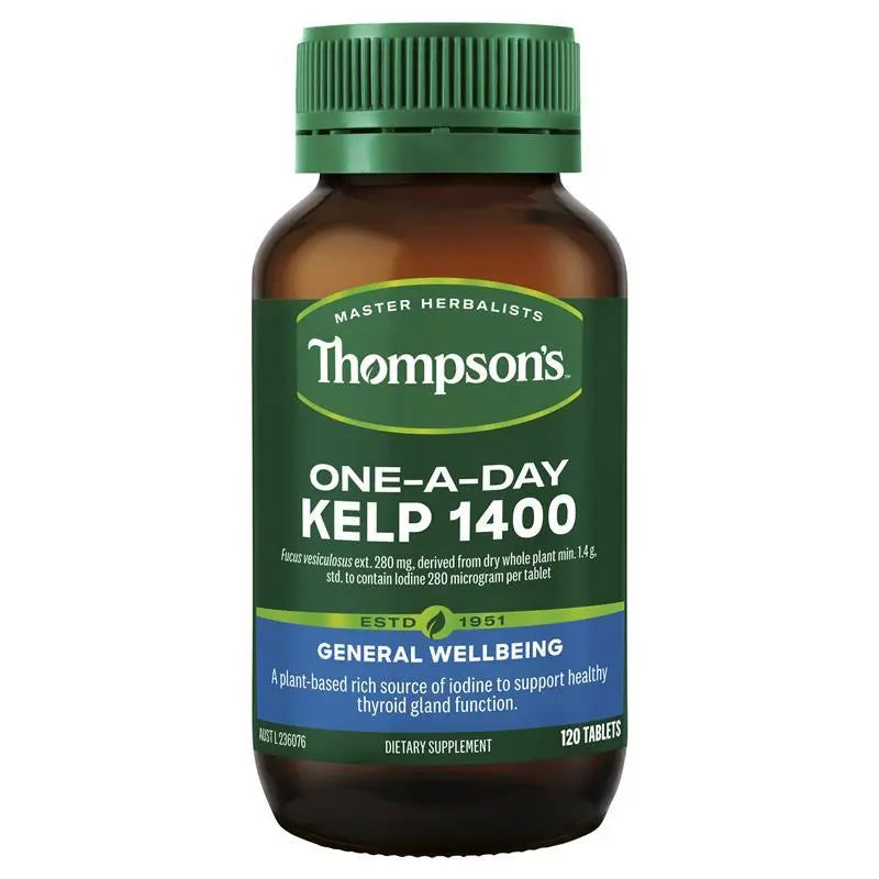 Thompson's Kelp 1400mg 120 Tablets THOMPSON'S