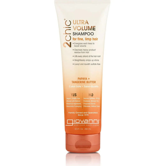 GIOVANNI Shampoo - 2chic Ultra-Volume (Fine, Limp Hair) 250ml GIOVANNI