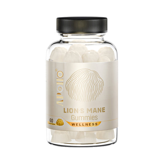 Apollo Lions Mane Gummies Lychee 60pk