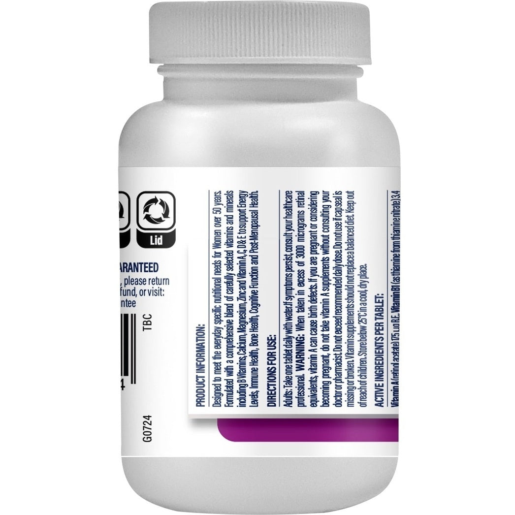 Guardian Women 50+ Multivitamins 60 Tablets