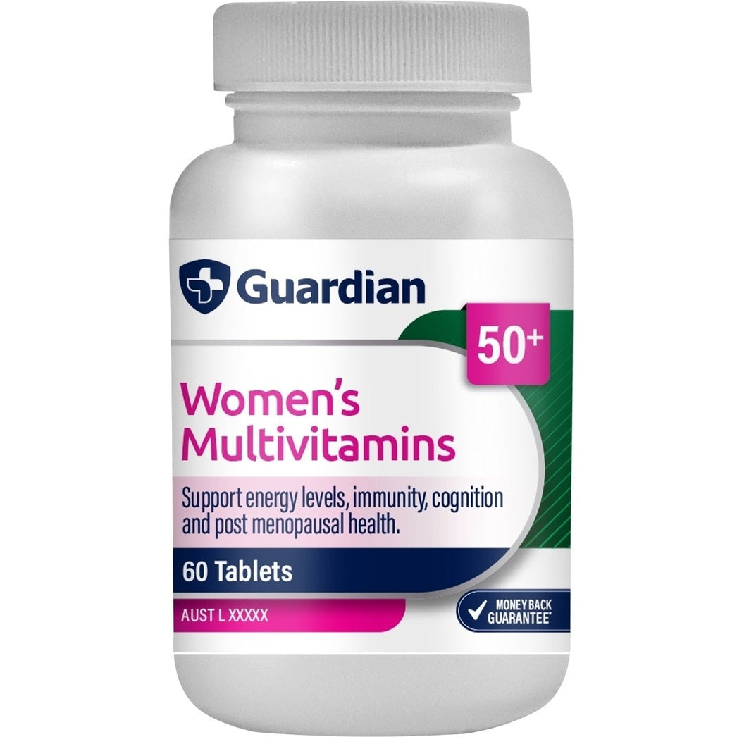 Guardian Women 50+ Multivitamins 60 Tablets