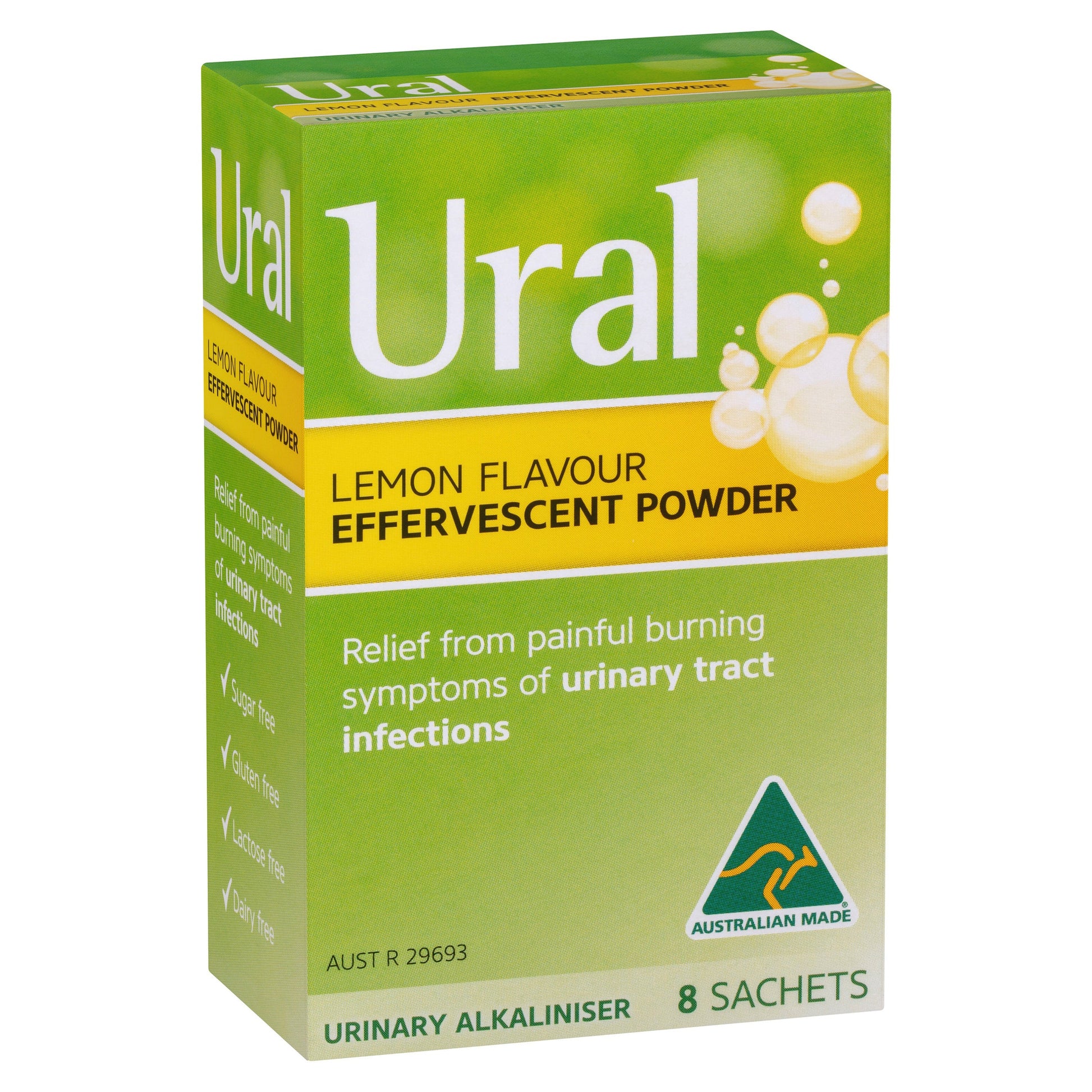 Ural Effervescent Sachets 4g X 8 - Cutprice Online
