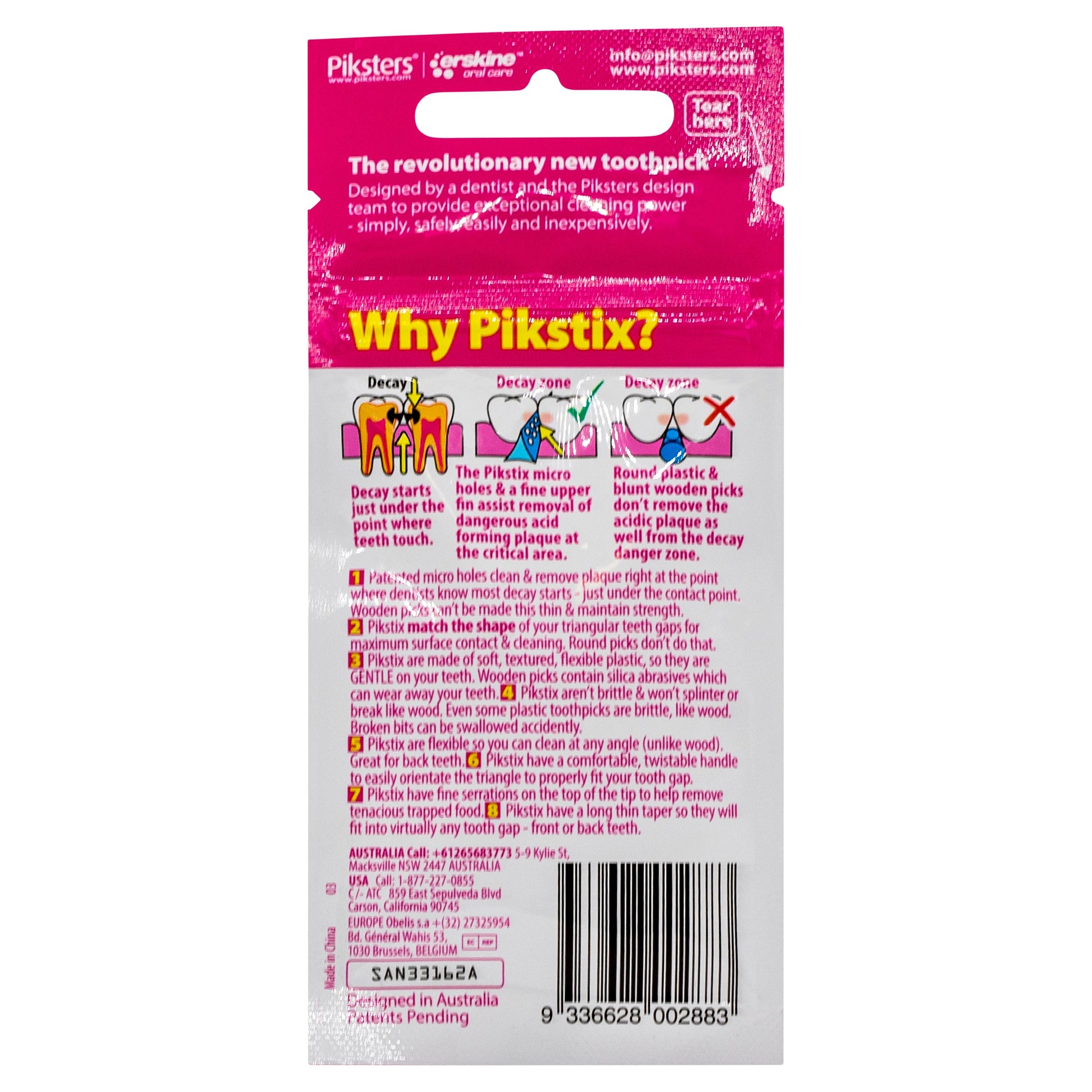 Piksters Pikstix 30PK - Cutprice Online