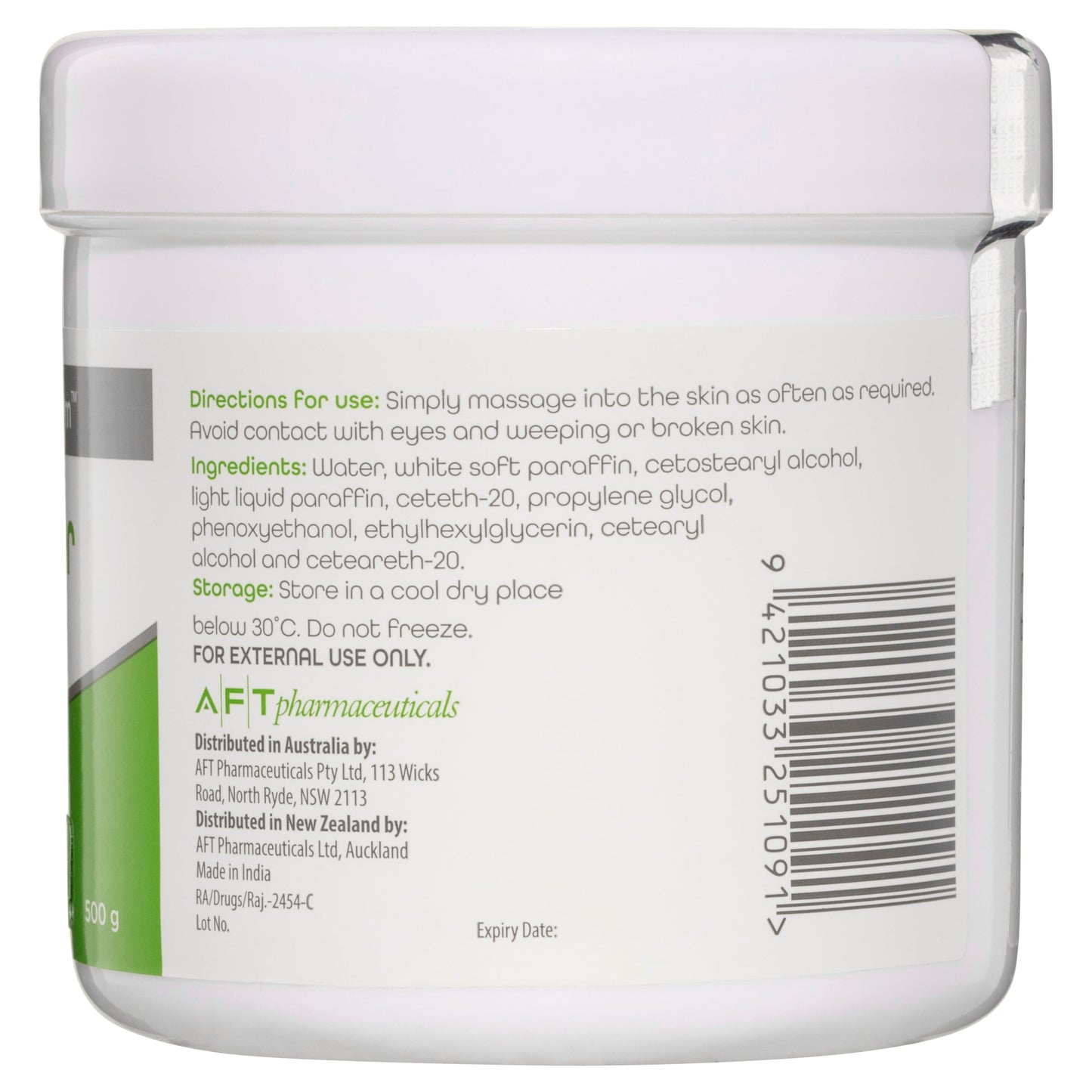 TOPIDERM BODY BUTTER 500G POT - Cutprice Online