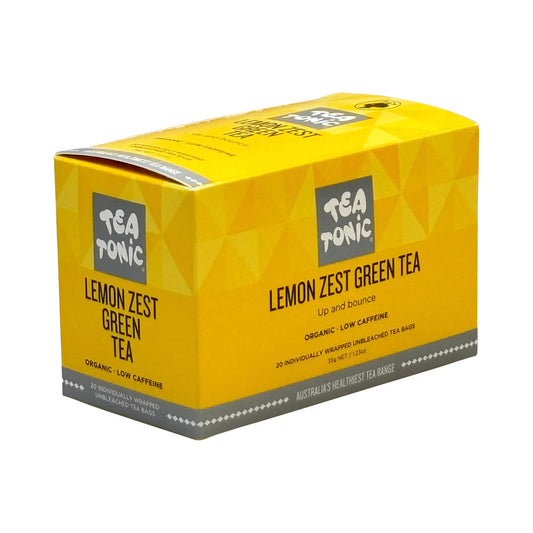 Tea Tonic Lemon Zest Green Tea X 20 Tea Bags