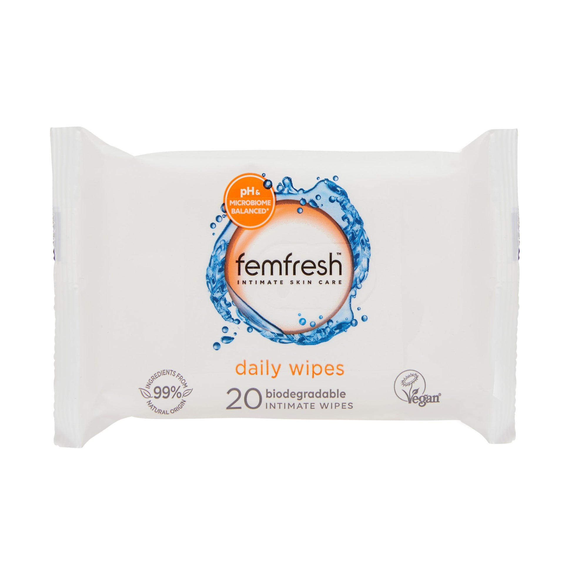 Femfresh Feminine Cleansing Wipes 20 Pack - Cutprice Online