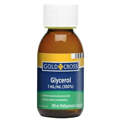 Gold Cross Glycerol Liquid B.P 100 ml - Cutprice Online