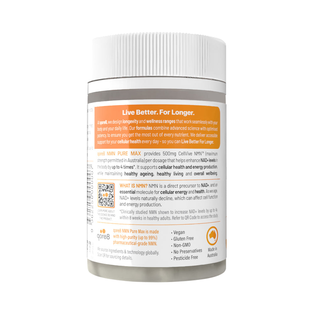Qore8 Advancedqore8 Nmn Pure Max 500mg 30VC