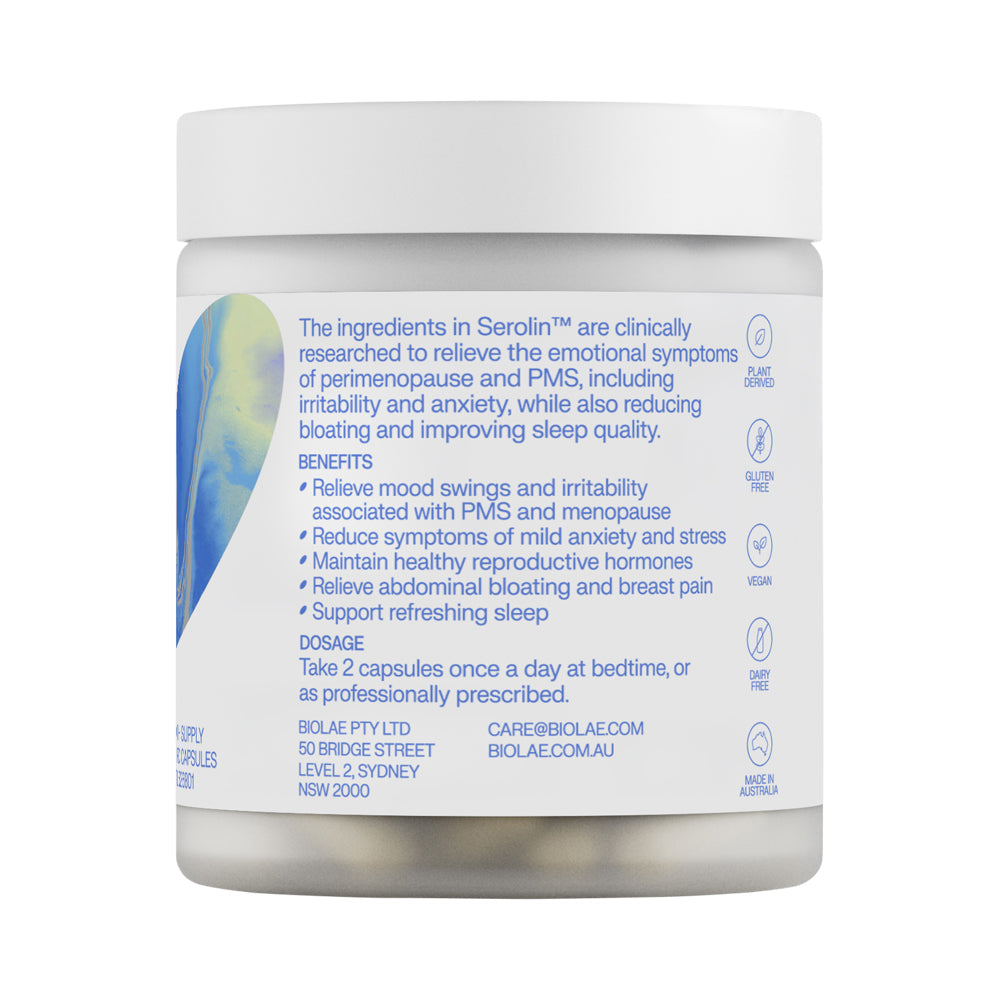 Biolae Serolin Hormonal Mood & Pms Relief 60c
