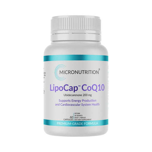 Micronutrition Lipocap Coq10 200mg 60VC