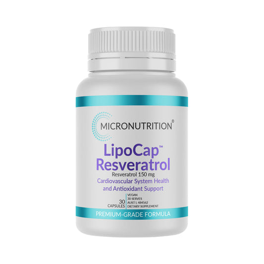 Micronutrition Lipocap Resveratrol 150mg 30VC