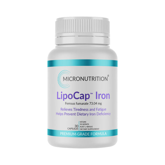 Micronutrition Lipocap Iron 73.04mg 30VC