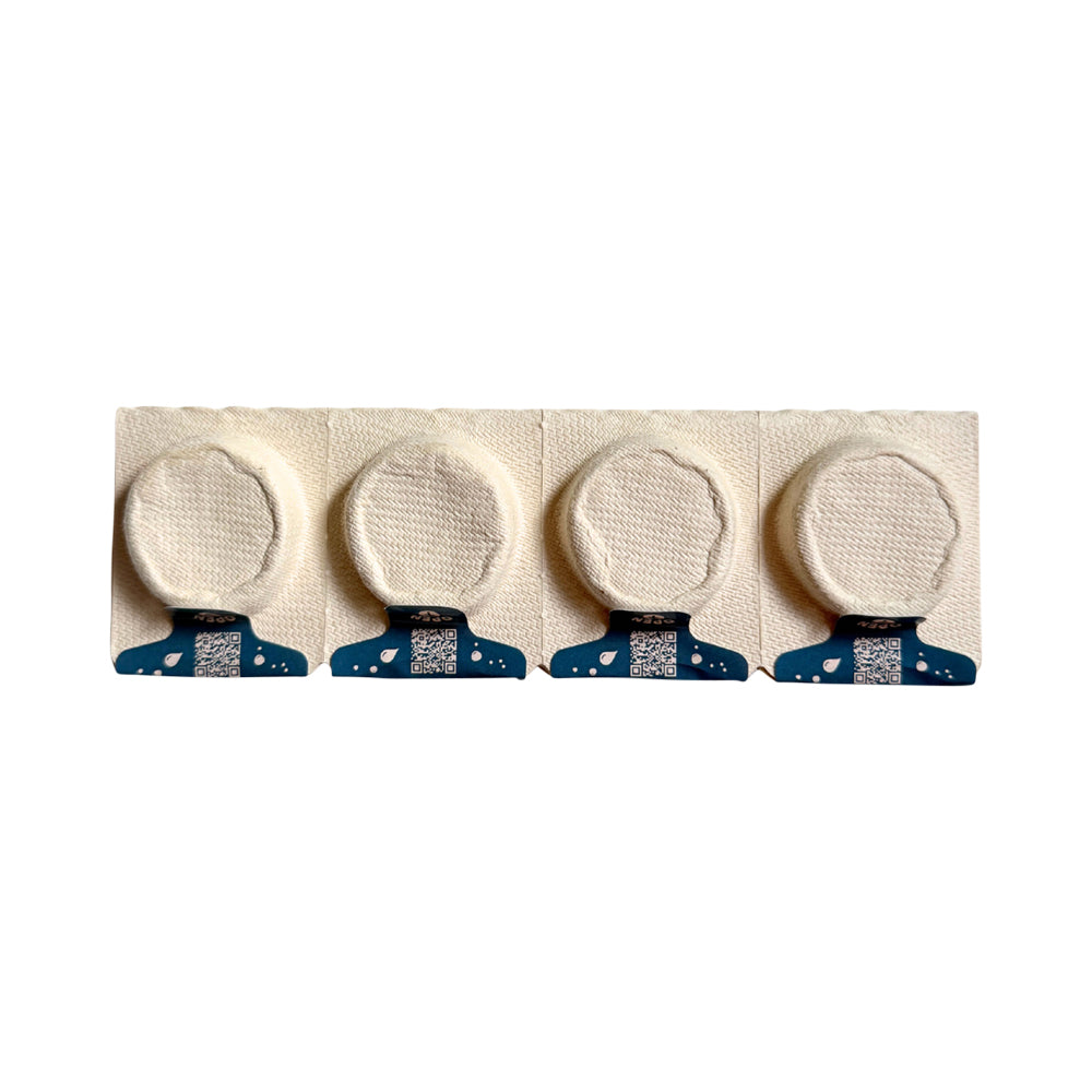 Ohgigi Organic Tooth Powder Brushpods Minty Brush 1g X 4pk