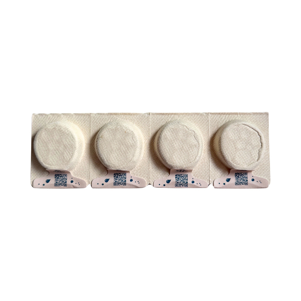 Ohgigi Organic Tooth Powder + Hydroxyapatite Brushpods Minty Brush 1g X 4pk