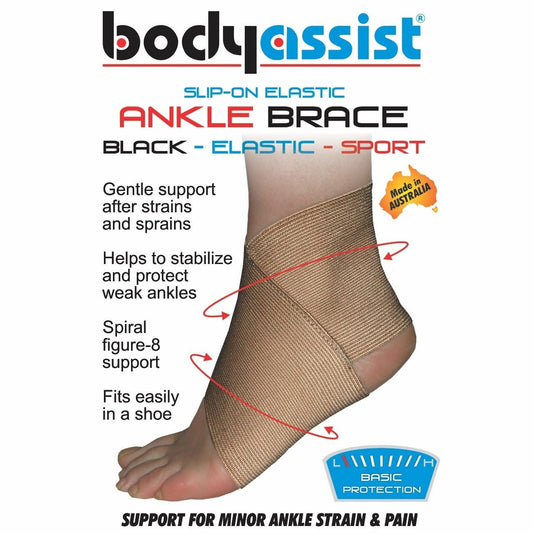 Body Assist Slip-on Elastic Ankle Brace - Cutprice Online