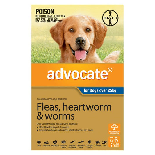 Advocate for Extra Large Dogs (Over 25kg) - 3 Pack - Cutprice Online