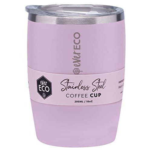 EVER ECO Insulated Coffee Cup Byron Bay - Lilac 295ml EVER ECO