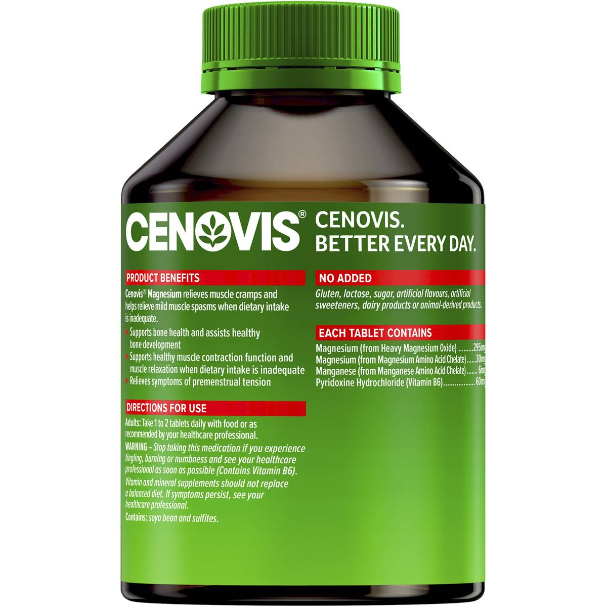 Cenovis Magnesium 200 Tablets - Cutprice Online