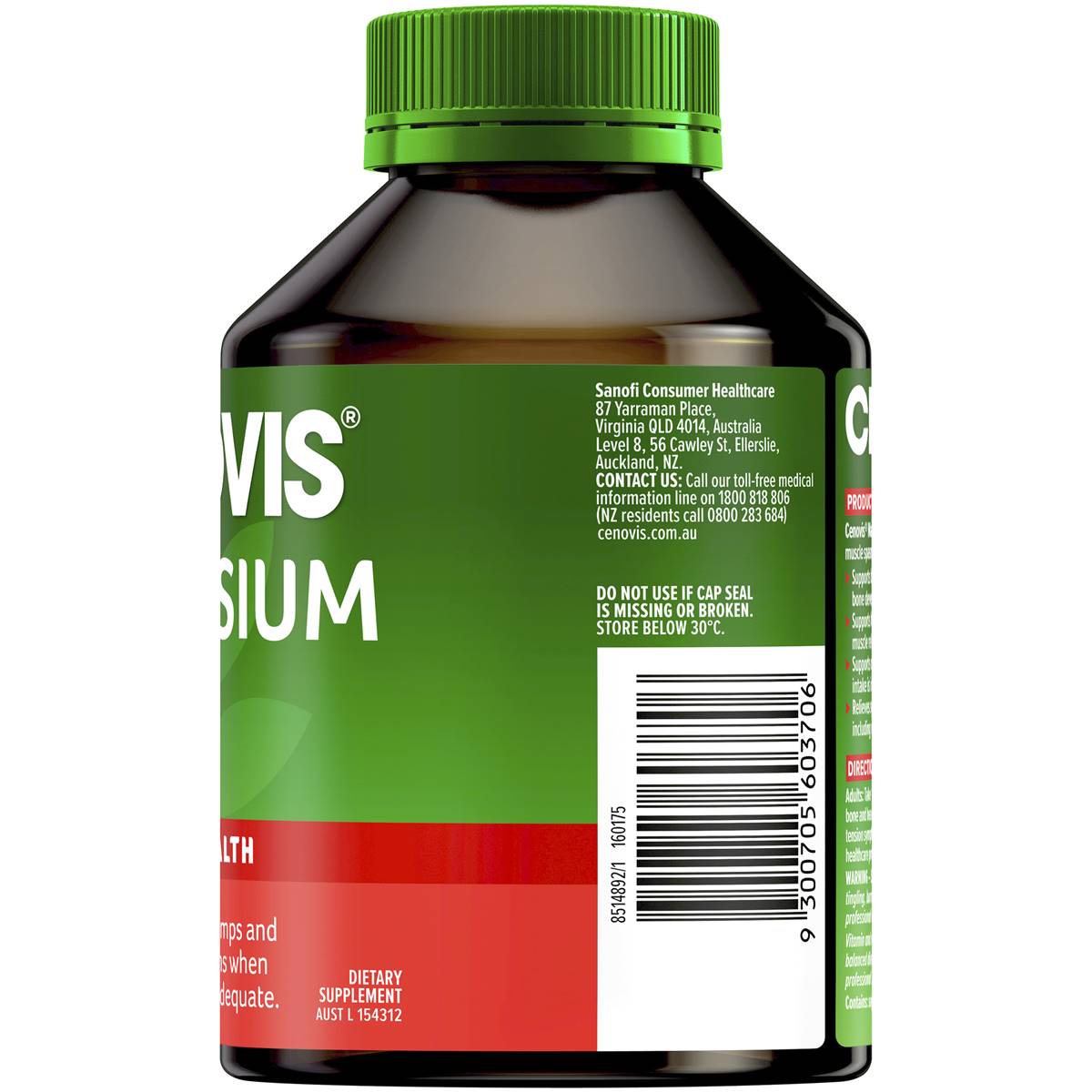Cenovis Magnesium 200 Tablets - Cutprice Online