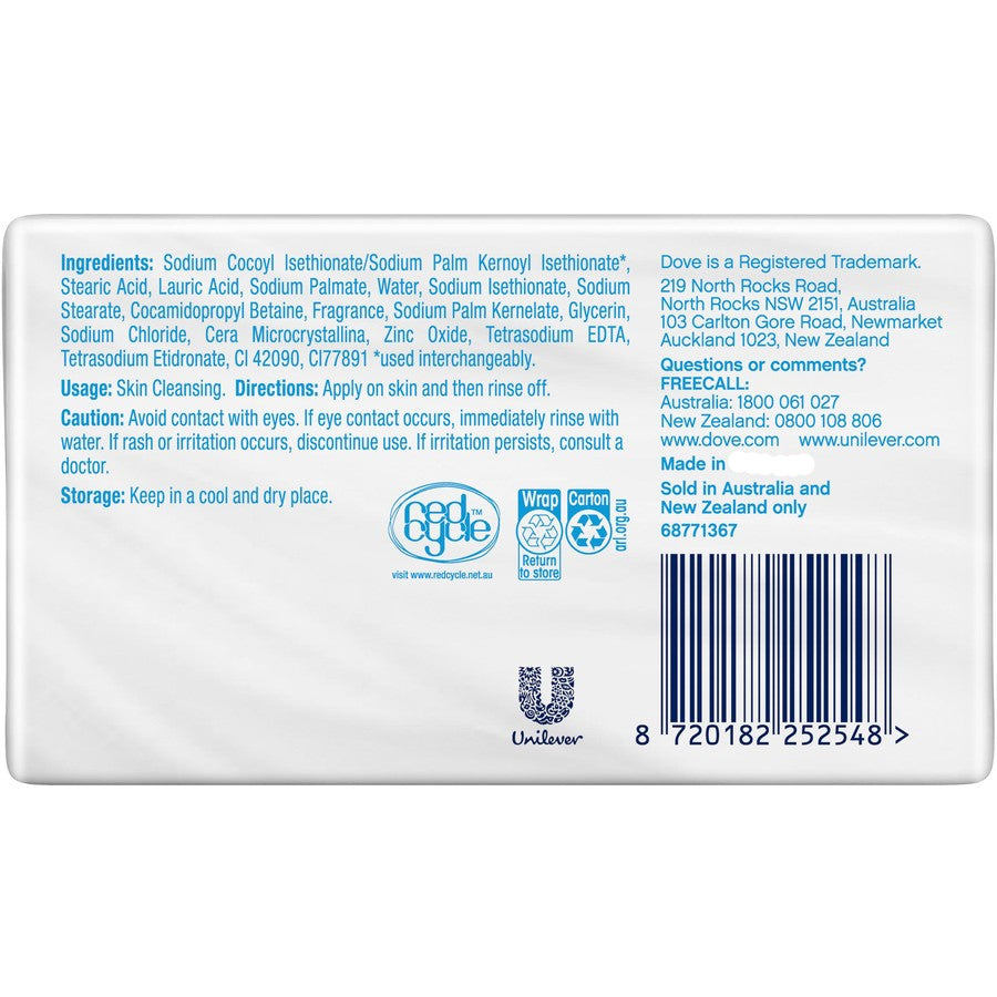 Dove Beauty Bar Exfoliating 90G 4 Pack - Cutprice Online