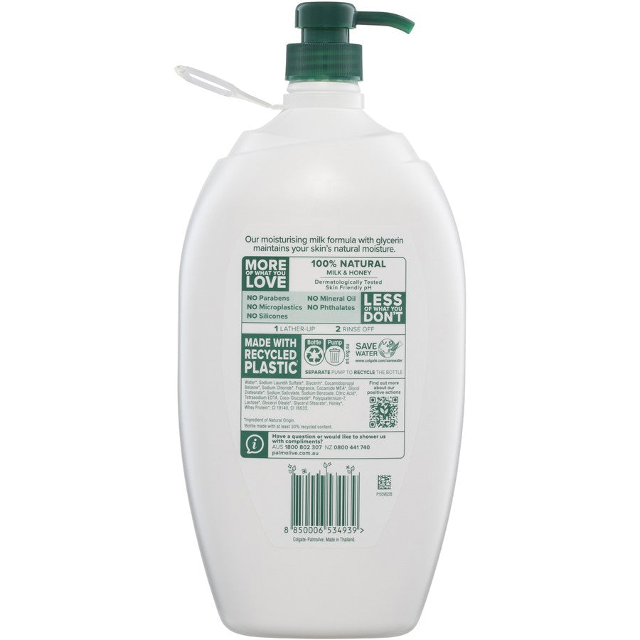 Palmolive Naturals Milk & Honey Body Wash Moisturising Milk 2L - Cutprice Online