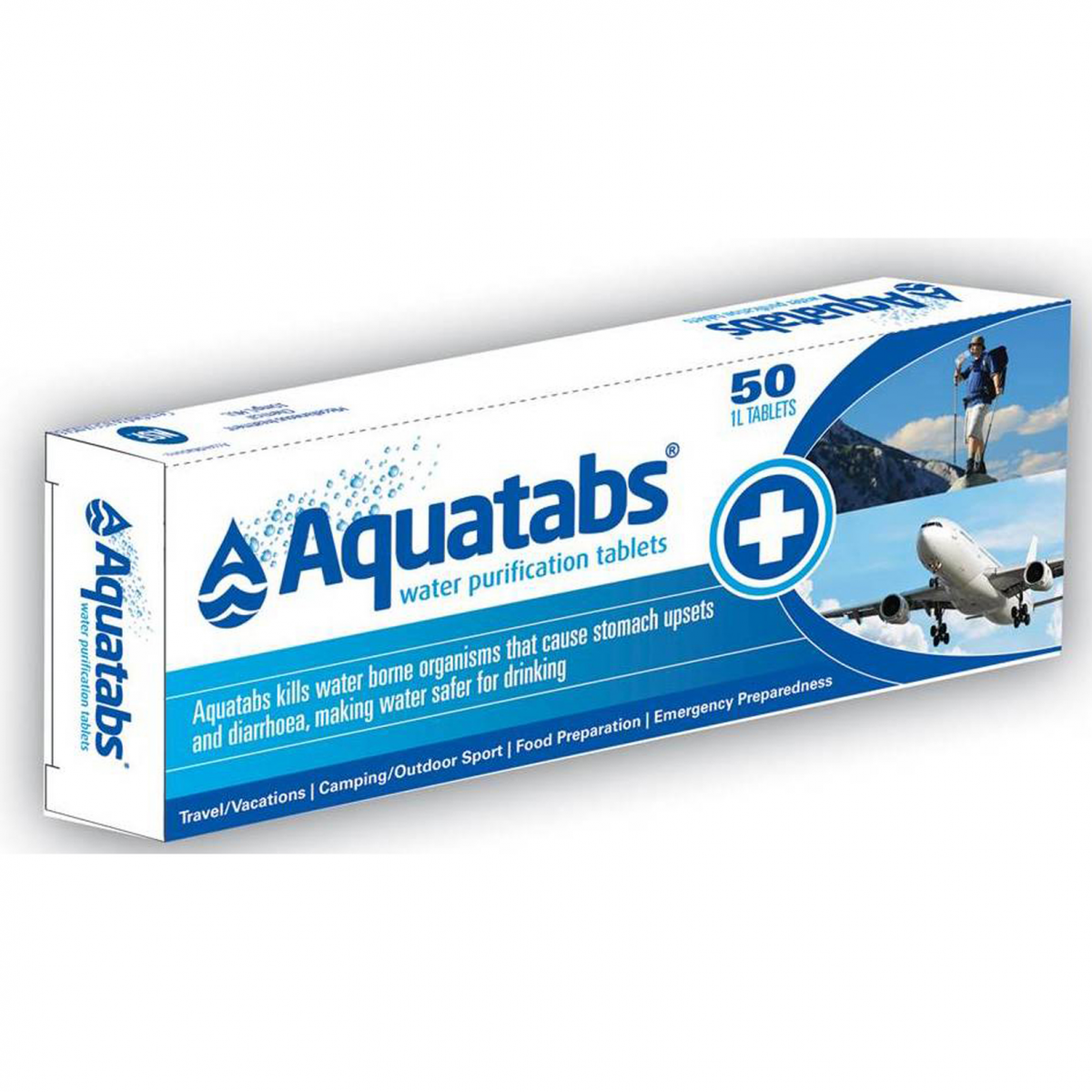 Aquatabs Water Purification 50 Tablets - Cutprice Online
