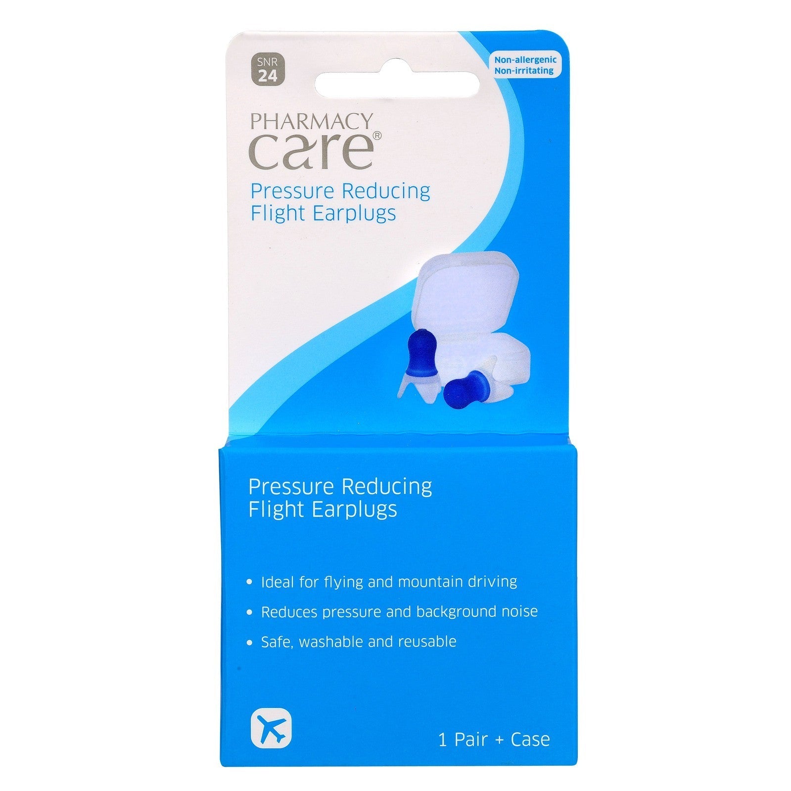 PHARMACY CARE EAR PLUGS FLIGHT 1 PAIR - Cutprice Online
