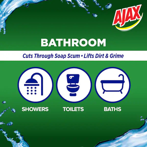 Ajax Spray & Wipe Bathroom Cleaner Trigger 500mL - Cutprice Online