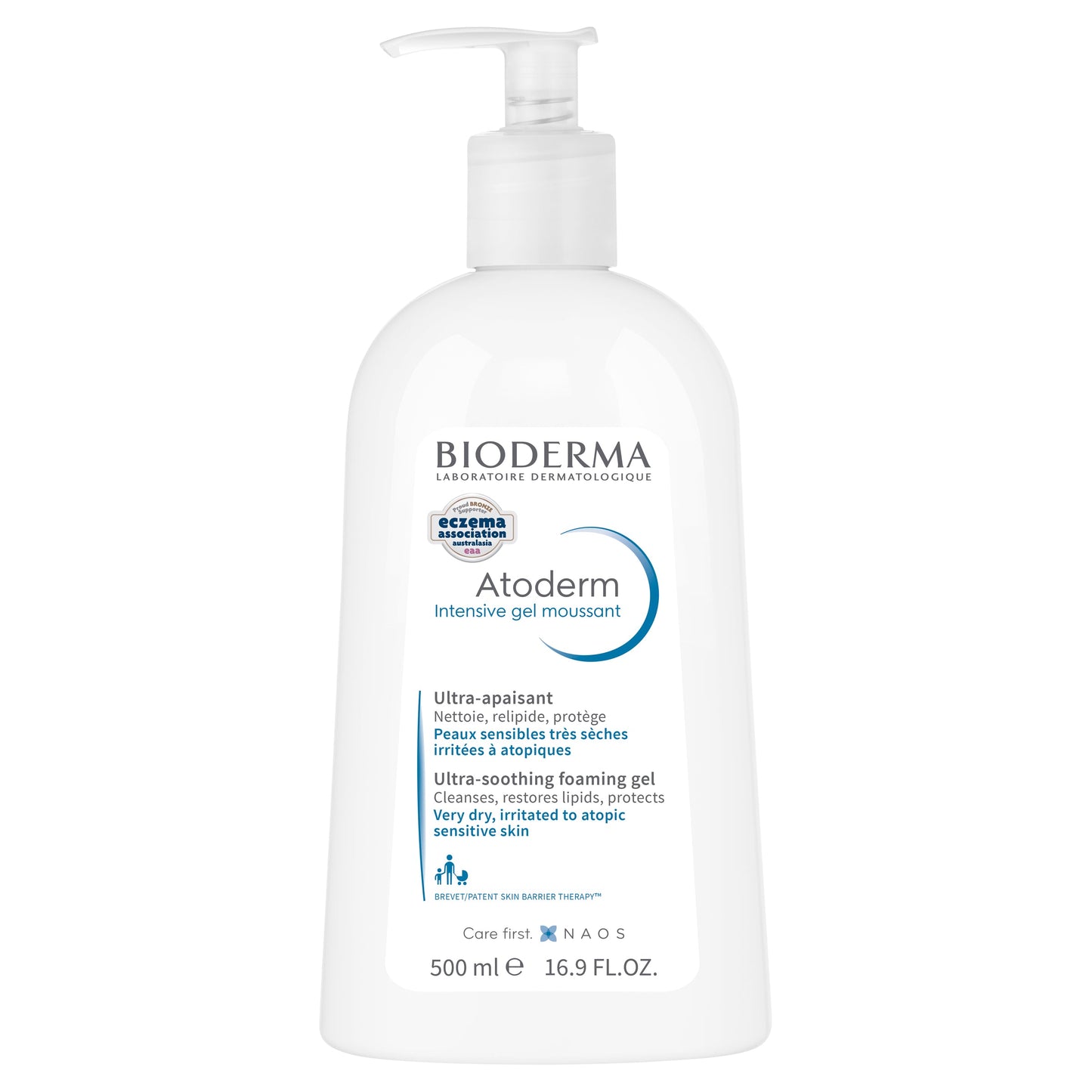 Bioderma Atoderm Intensive Gel Moussant Foaming Cleanser 500ml - Cutprice Online