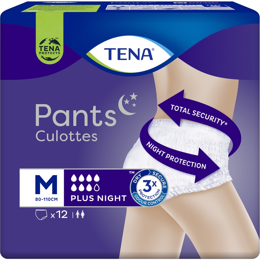 Tena Pant Night Medium 12PK - Cutprice Online