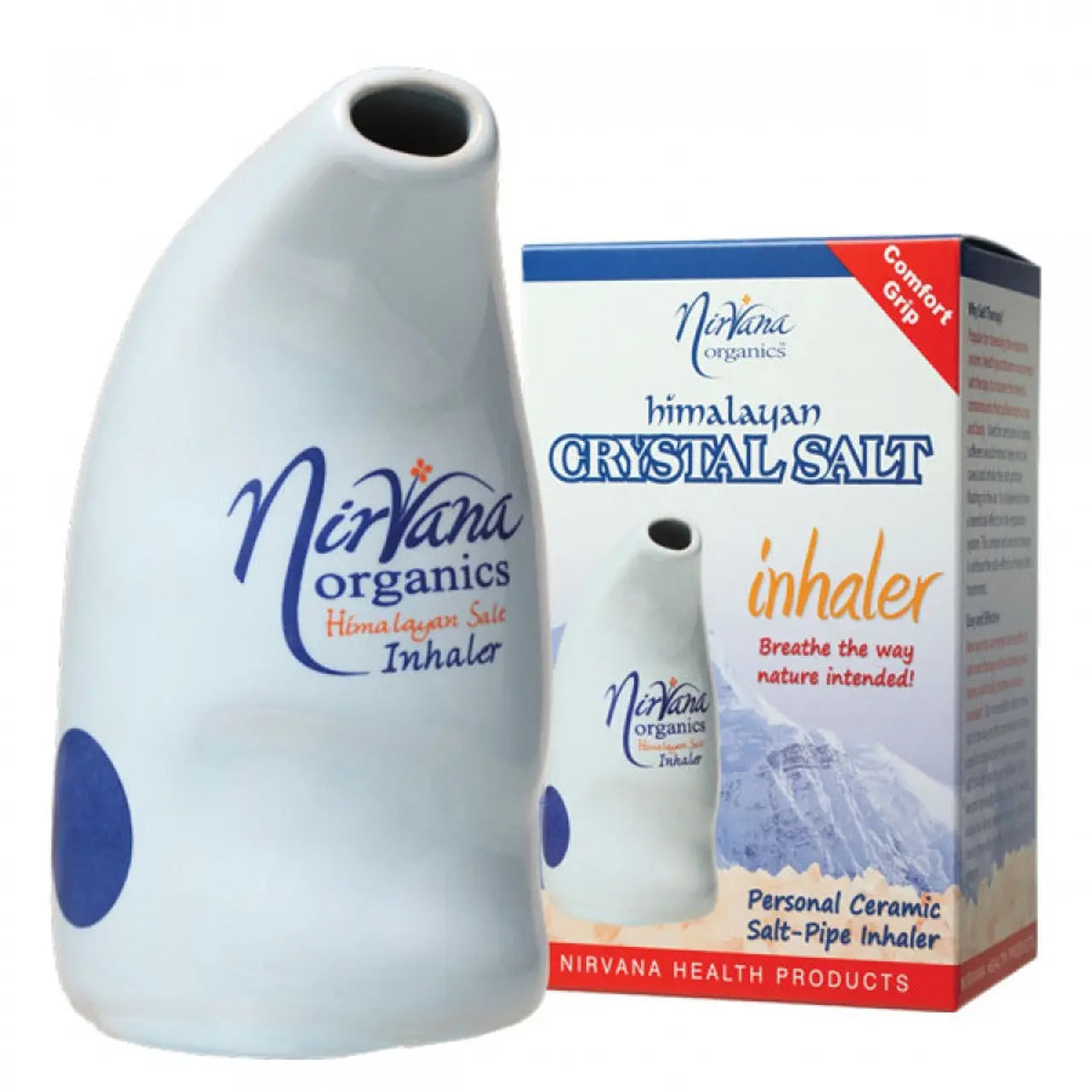 NIRVANA ORGANICS Himalayan Salt Inhaler Ceramic - 1 NIRVANA