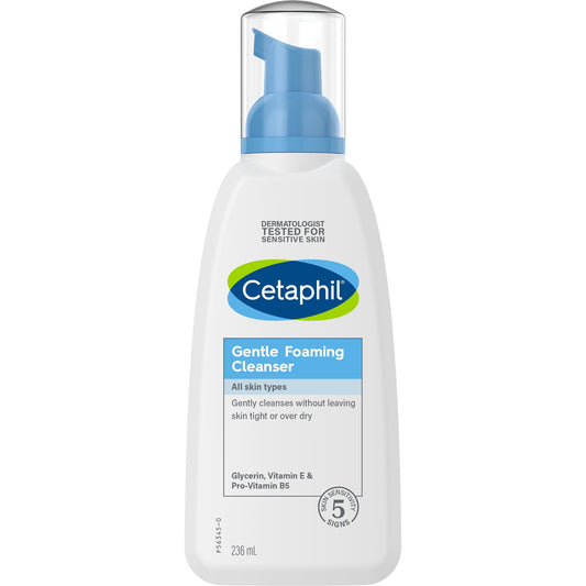 Cetaphil Face Gentle Foaming Cleanser 236ml - Cutprice Online