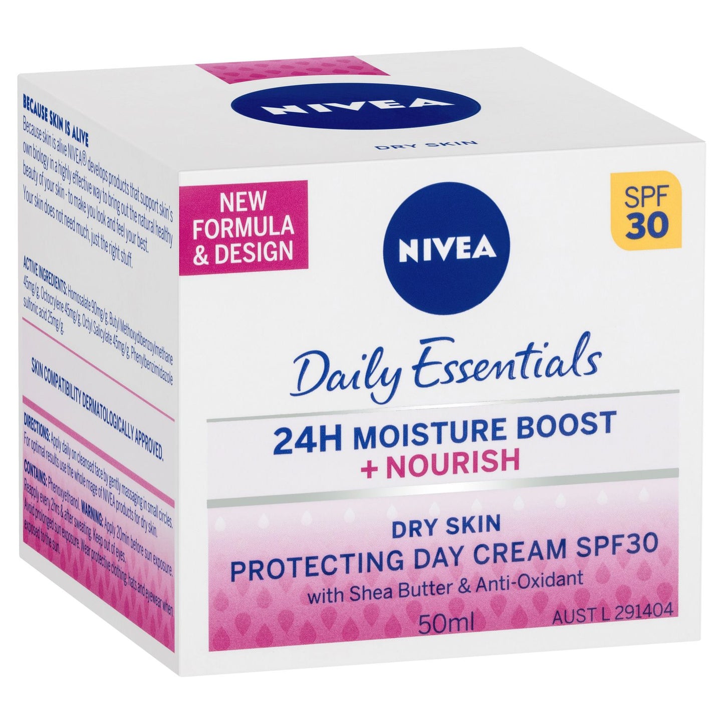 Nivea Daily Essentials Sensitive Cream SPF 30+ - 50ml - Cutprice Online