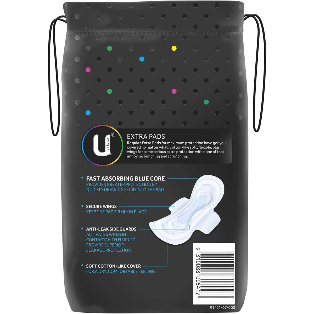 U BY KOTEX PAD MAXI REGULAR WING 16PK - Cutprice Online