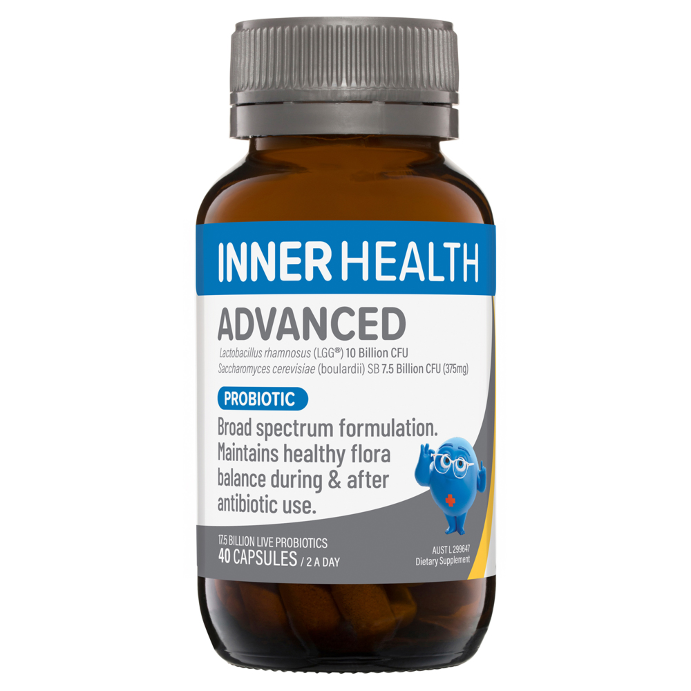 INNER HEALTH Advanced Probiotic 40 Capsules