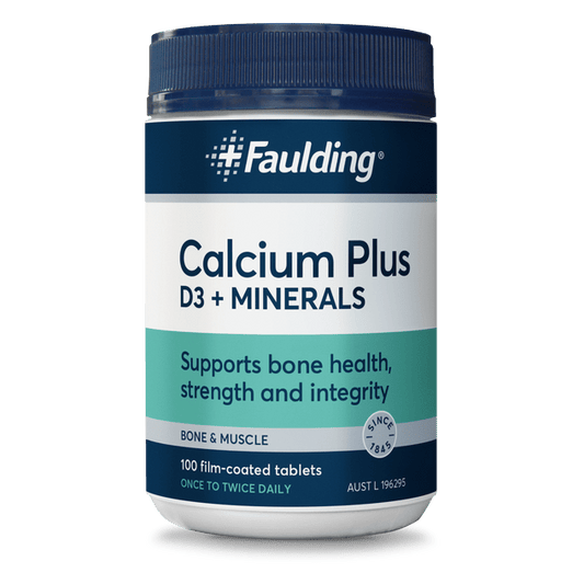 Faulding Calcium PLUS D3 + Minerals Tab 100 - Cutprice Online