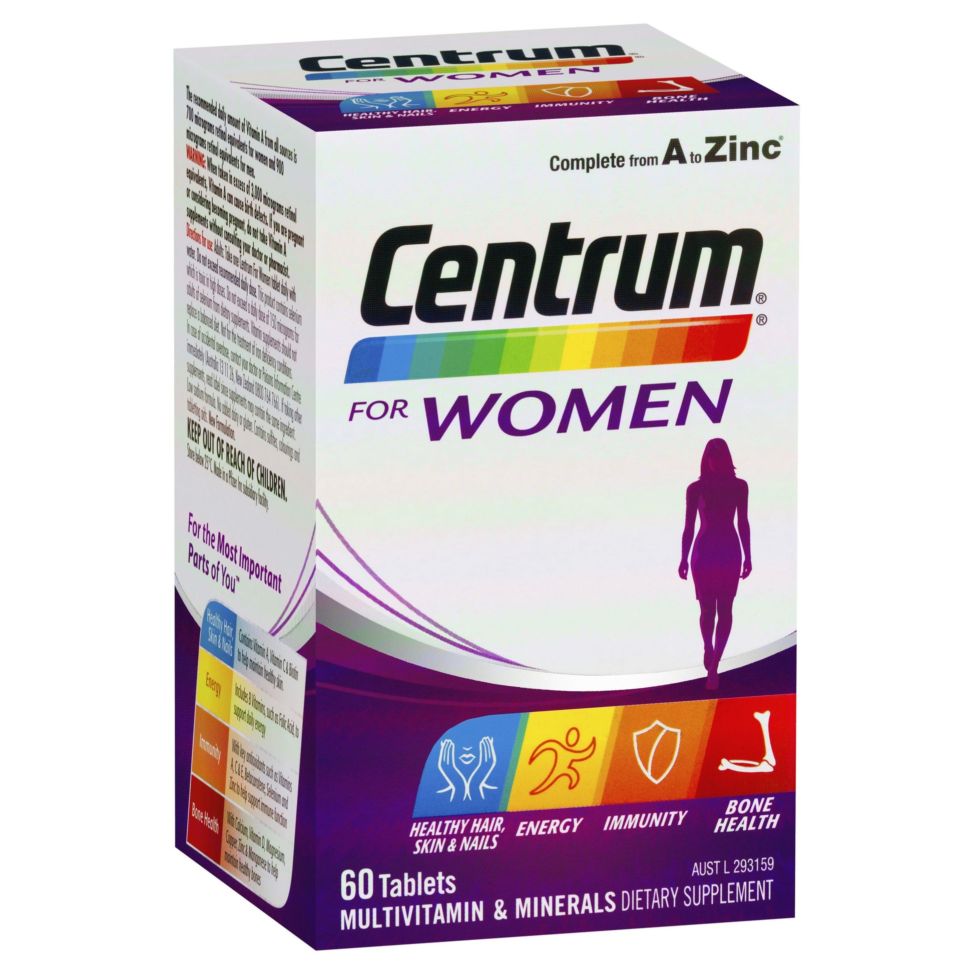 Centrum for Women 60 Tablets - Cutprice Online