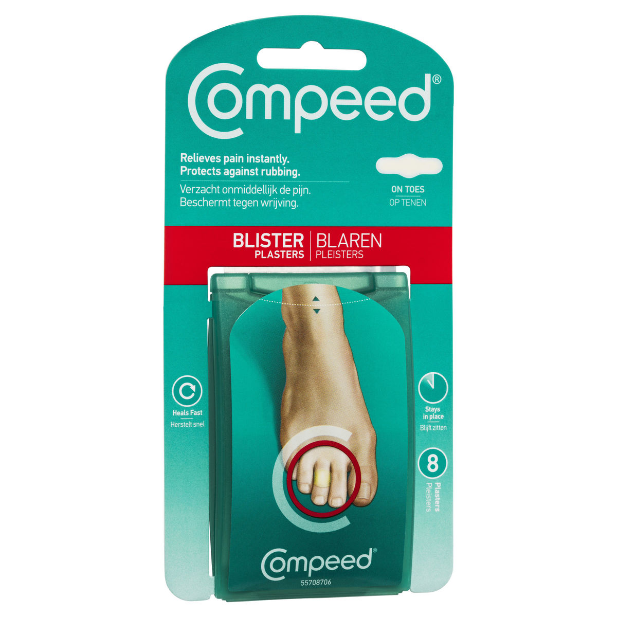 Compeed Blister Toes - 8 Plasters - Cutprice Online
